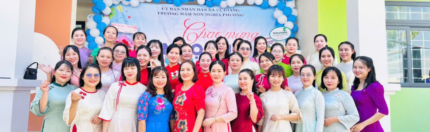 TẬP THỂ CBGVNV TRƯỜNG MẦM NON NGHĨA PHƯƠNG